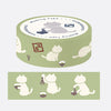 Washi Tape - Matcha Cat