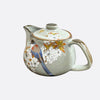 Kutani-yaki Kyusu Teapot, Sakura and Bird