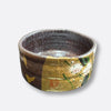 TOYOSHI YAMADA - Kutani-yaki Matcha Tea Bowl, Gold leaf plum