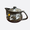 Kutani-yaki Kyusu Teapot, Hopping Rabbit Haneusagi