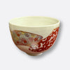 Chie Sakurai - Kutani-yaki Matcha Tea Bowl, Fan Crest