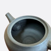 SETSUGETSU Ushirode Black Clay Kyusu Teapot