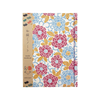 Washi Notebook - Botan, Burgundy Color