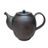 KAZUMA YAMAMOTO - Kusatsu-yaki Black Kyusu Teapot