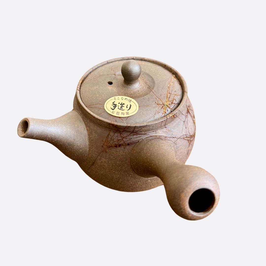 SEKIRYU - Tokoname-yaki Yakishime Mogake Kyusu Teapot – LILIKU TEA