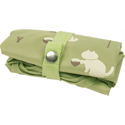 Polyester Tote Bag (Small) -Matcha Cat