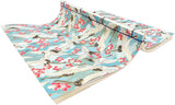 Washi Notebook - Crane Blue