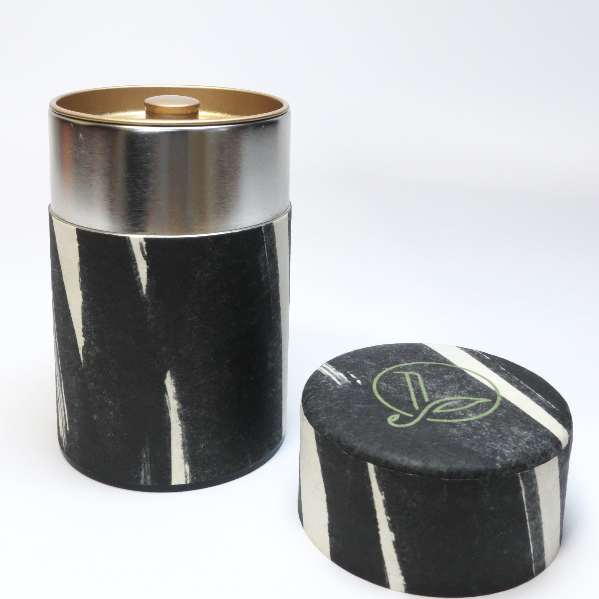 LILIKU TEA Washi Tea Canister - KURO
